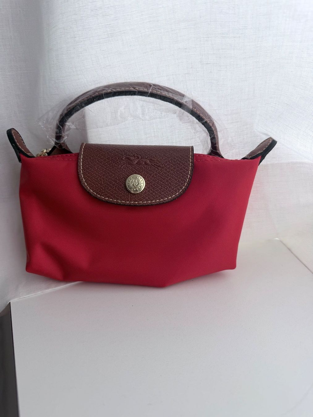 Longchamp Borse: Longchamp Le Pliage Mini rot – Nuovo (secondo la descrizione) da Hochdorf venduto da flohmarktfee