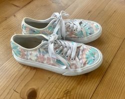 Baskets Tie and Dye tendance, bon état! Pointure 37