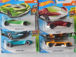 4x Hot Wheels   - Hot Rod -u.a. Electro..%% Ausverkauf %