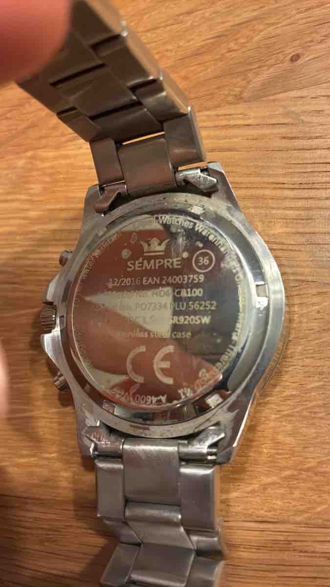 Orologi: SEMPRE Uhr Edelstahl Gehäuse Herren – Usato da Lotzwil venduto da opposite89 2
