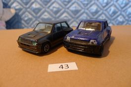 2 Spielzeugautos Renault 5 Turbo gebraucht