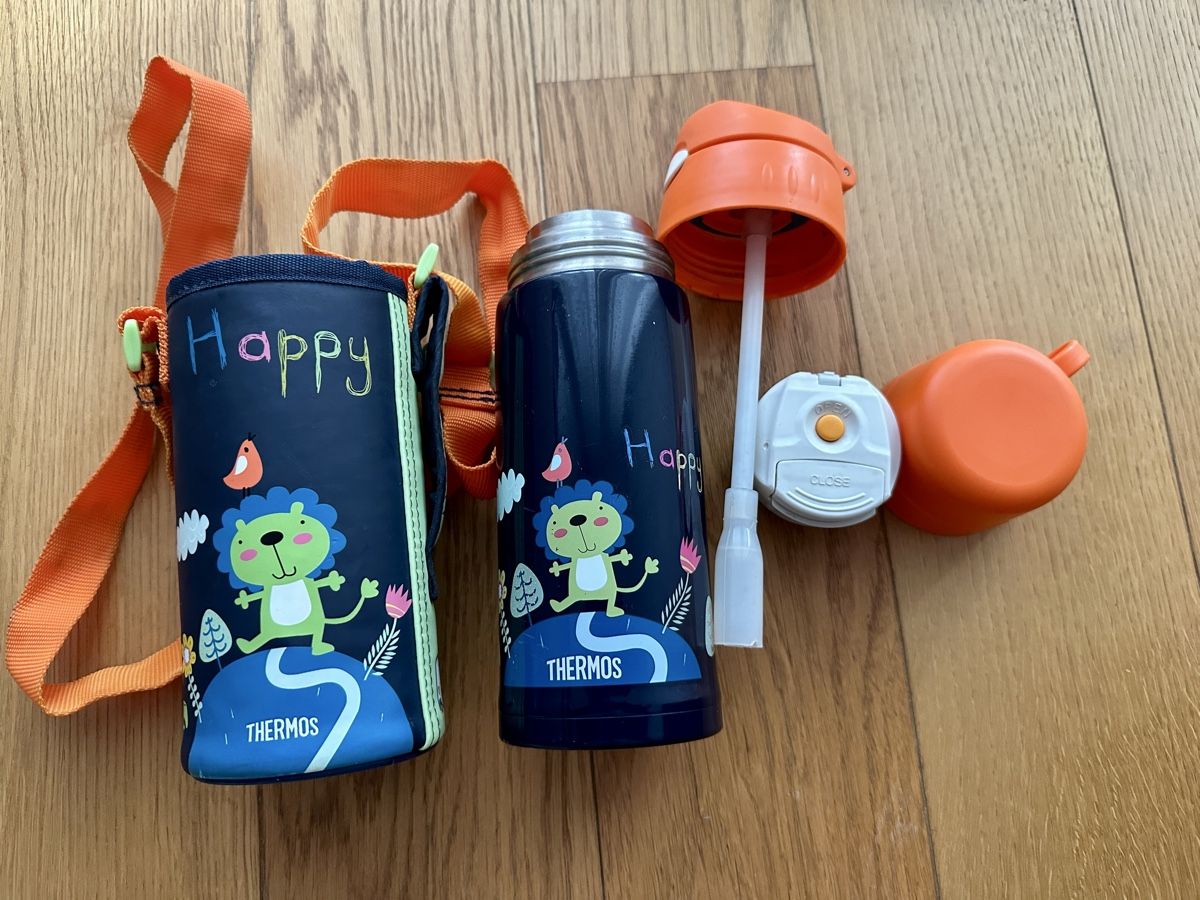 Borracce & Thermos: Thermos Kinder Trinkflaschen Set mit Hülle – Usato da Gattikon venduto da Sarahs_Schatzkammer 1
