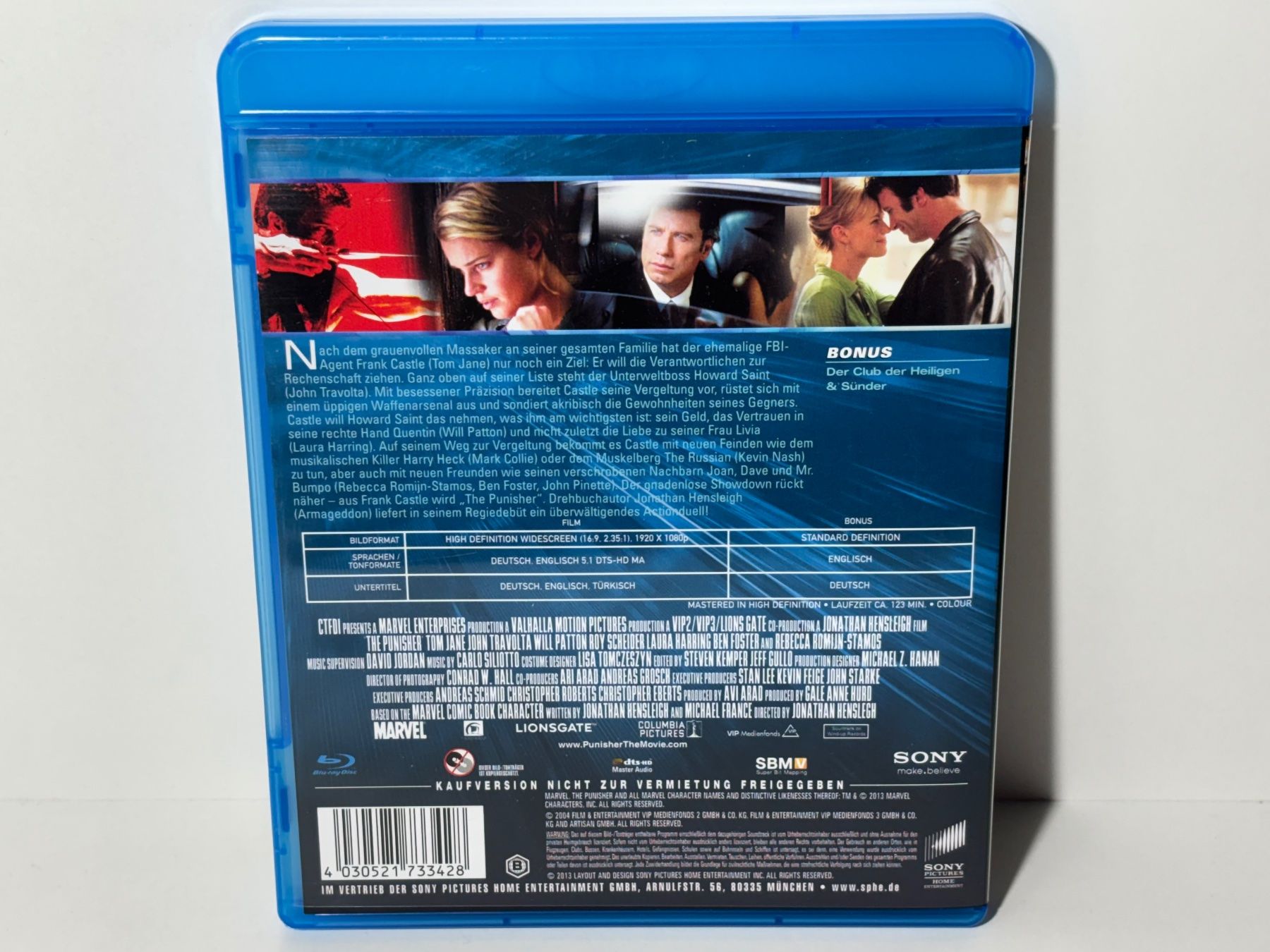 Tutti i DVDs: The Punisher Blu Ray – Usato da Wilderswil venduto da Sstriker 1