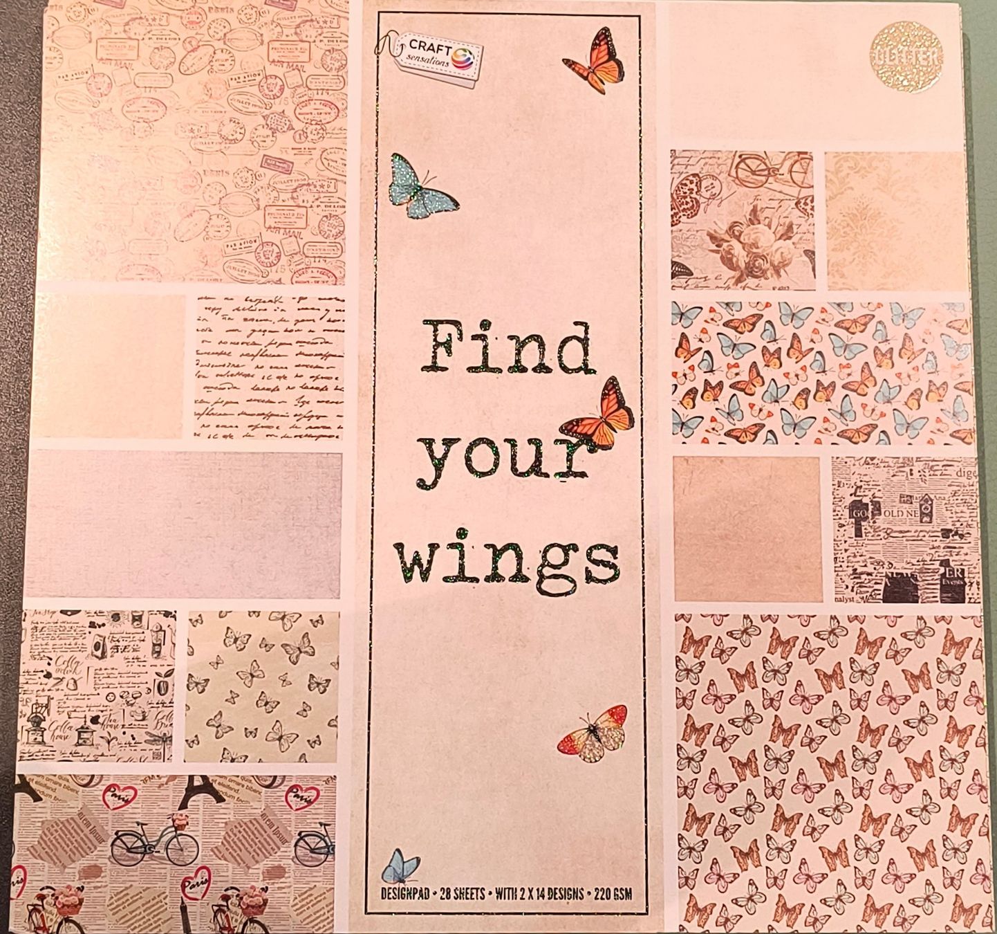 Carta: Desing Block / Papier / Scrapbooking – Nuovo (secondo la descrizione) da Würenlingen venduto da Striga 2