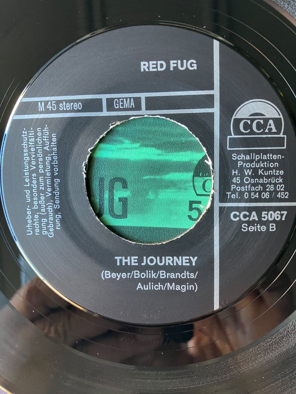 Dischi in vinile: Red Fug – Usato da Aarwangen venduto da Jukebox3 6