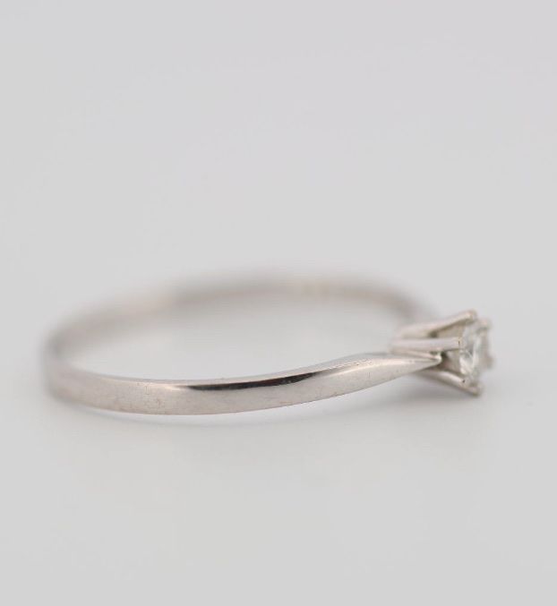 Anelli: Solitaire Ring Diamant 0.10ct 18K Weissgold / 52 – Nuovo e nell'imballaggio originale da Untersiggenthal venduto da TimeandShine 3