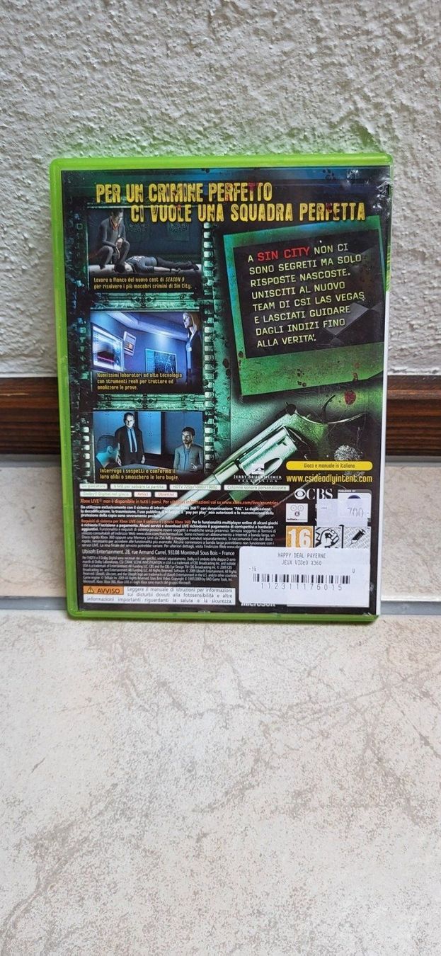 Microsoft Spiele: Xbox 360 - CSI: Intento Mortale – Gebraucht aus Münsingen von Heroism2010 1
