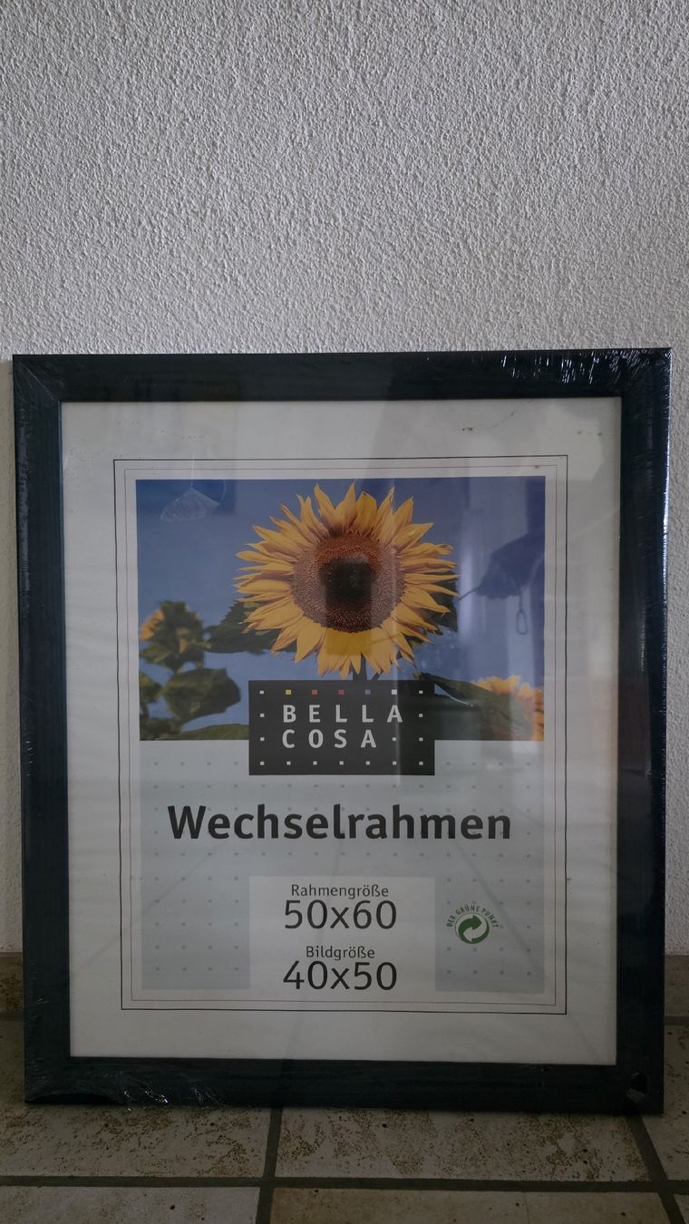 Cadres de tableaux: Bilderrahmen (Holz, blau) – Neuf avec emballage d'origine à Luzern par flowerday