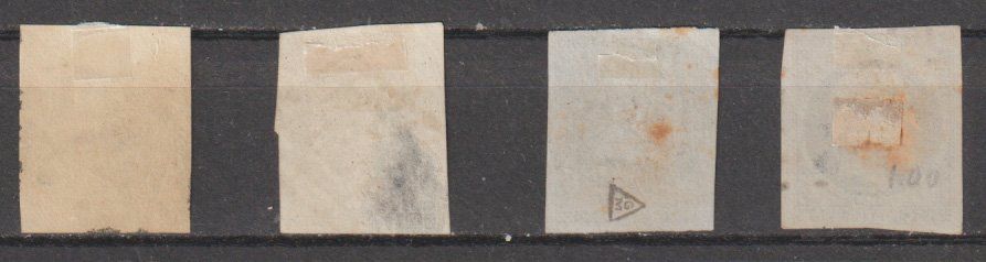 Tutti i francobolli: France lot 4 anciens avec état variable – Usato da Crans-Montana venduto da kira56 1