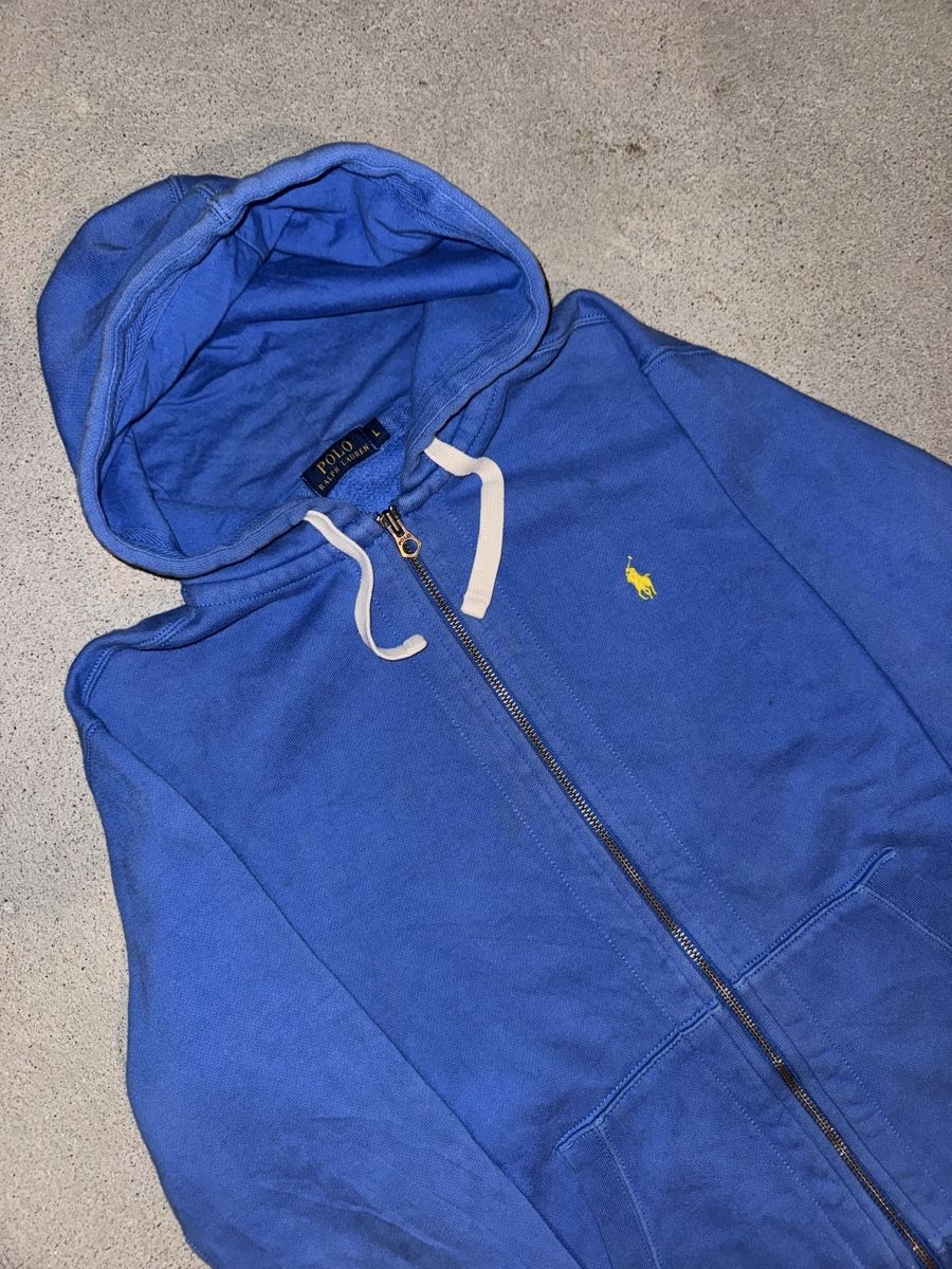 Ralph Lauren Maglioni & Felpe: vintage polo ralph lauren zip jacket blue – Usato da Oberhofen Thun'see venduto da 61archive 3