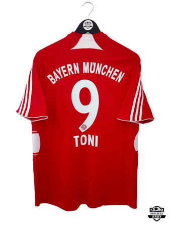 TONI #9 Original Bayern München 2007-09 Home Trikot