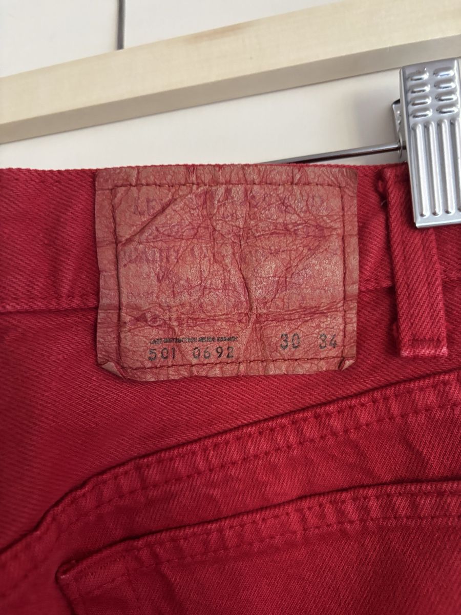Levi's Jeans: Levi's 501 Red Jeans, Size 30/34 – Usato da Wallisellen venduto da eli_v7dn 2