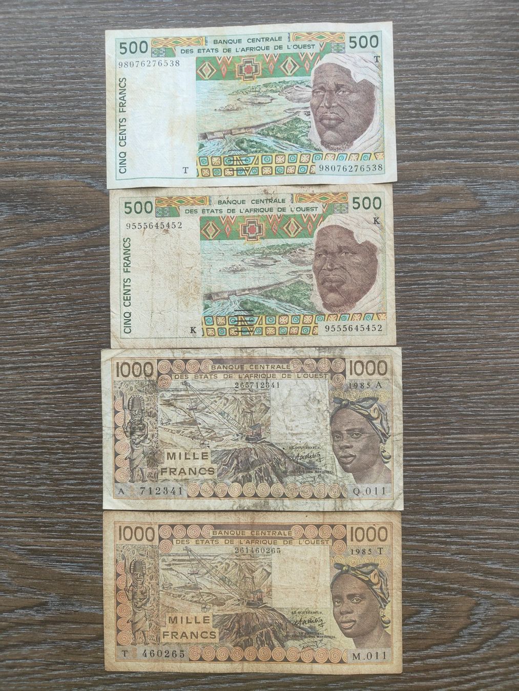 Banconote: LOT WAS 4 Stück !!!!!!! – Usato da Flaach venduto da Lonzo99