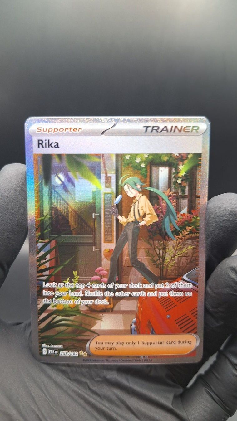 Pokémon Carte collezionabili: Cay (PAR 258) Paradoxrift - Rika – Usato da Naters venduto da poketrade11