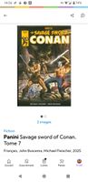 Panini Savage Sword of Conan Tome 7 Français Bande Dessinée 