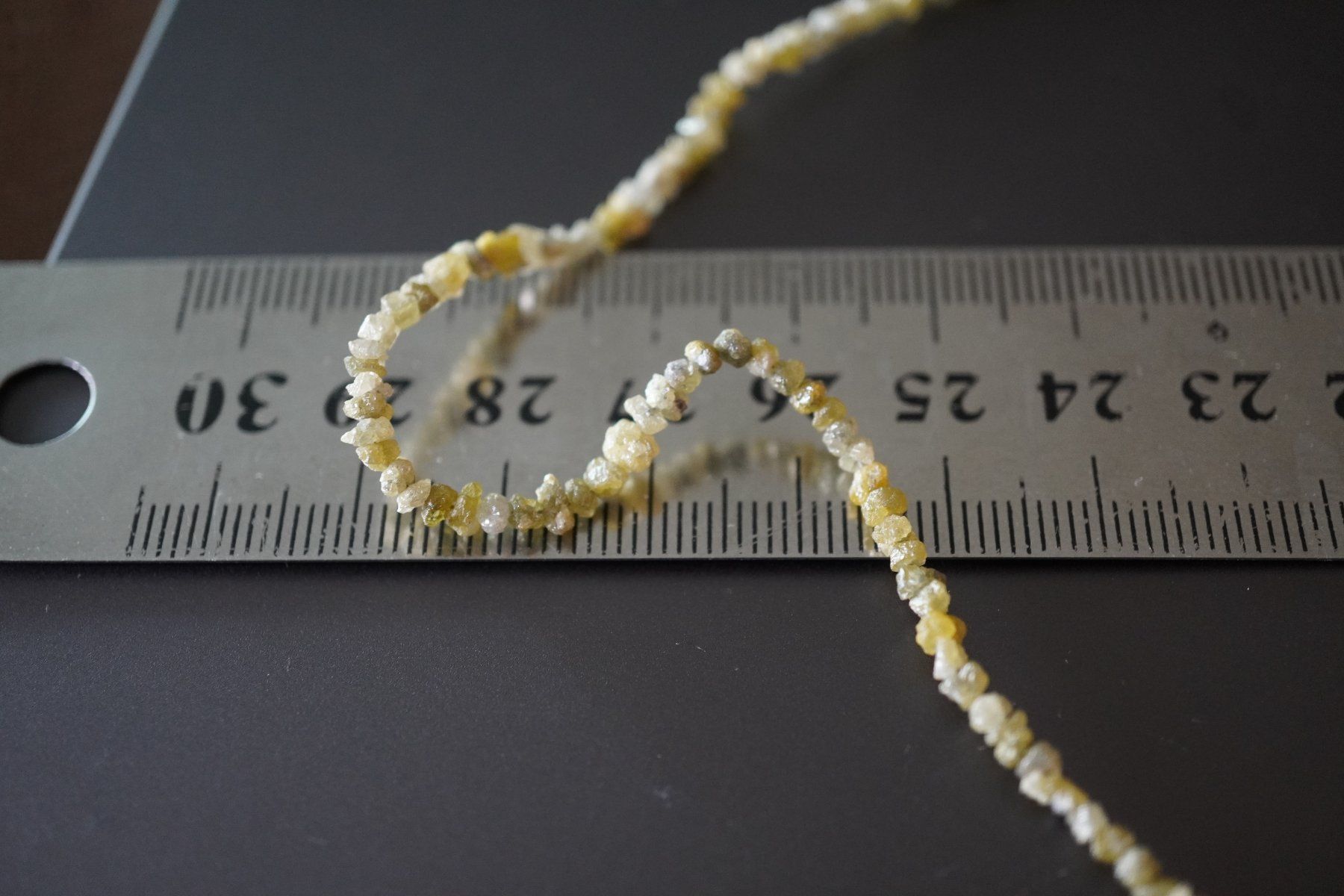 Pietre preziose: Diamanten Gelb  Strang   Farbig     ca 2,5mm – Nuovo e nell'imballaggio originale da Eschenbach SG venduto da topstone 6