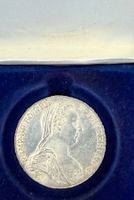 **Original Maria Theresia Silbermünze in Box Top**