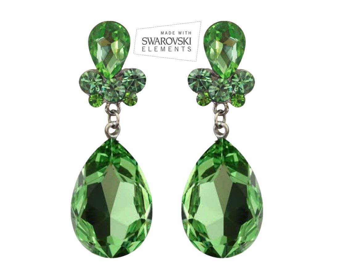 Orecchini pendenti & Orecchini a lobo: Ohrstecker made with Swarovski Elements – Nuovo e nell'imballaggio originale da Bottenwil venduto da anh_5brz