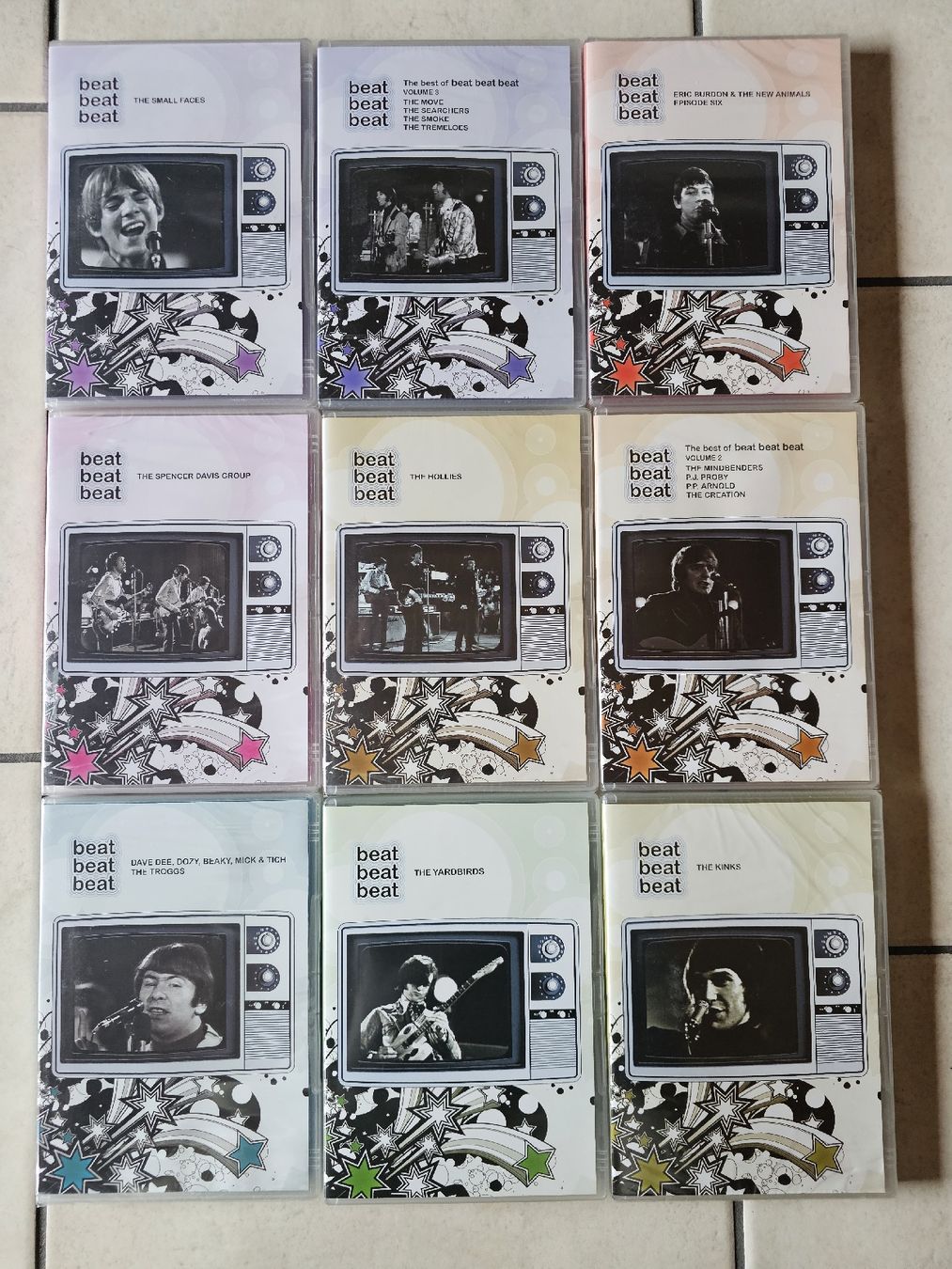 Tutti i DVDs: 9x  Beat Beat Beat  /  Fabrikneu – Nuovo e nell'imballaggio originale da Schneisingen venduto da backstore24