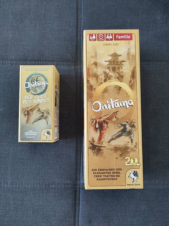 Giochi: Onitama + Erw. Geist des Windes (DE) – Nuovo (secondo la descrizione) da Luzern venduto da Gentleman007