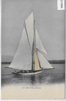 Sur le Lac Leman - Barque - Litho