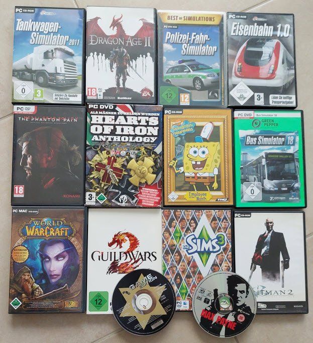 Giochi: Ensemble de 14 jeux pour PC – Usato da Romanel-sur-Lausanne venduto da MichelAjac