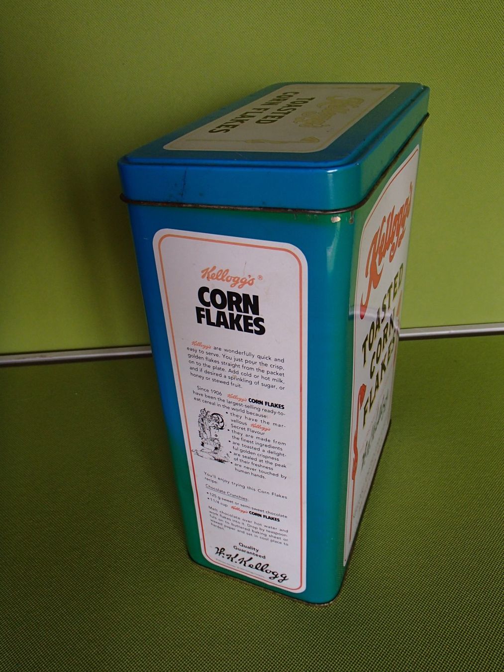 Altro in Decorazioni & Accessori: KLELLOGGS Corn Flakes Blechbüchse – Usato da Schöfflisdorf venduto da pullux 2