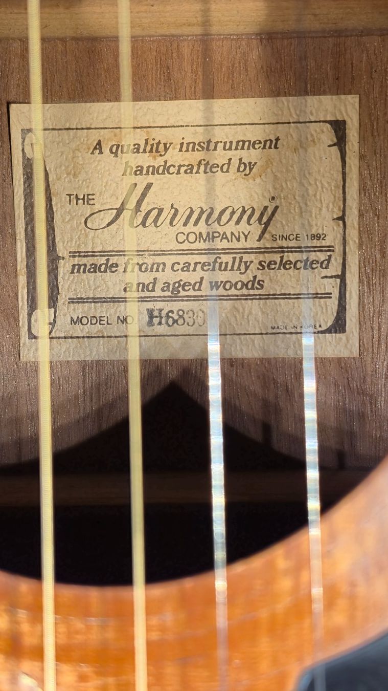 Instruments de musique: Western Gitarre Harmony H6830 – D'occasion à Winterthur par NorrSydGuitars 8