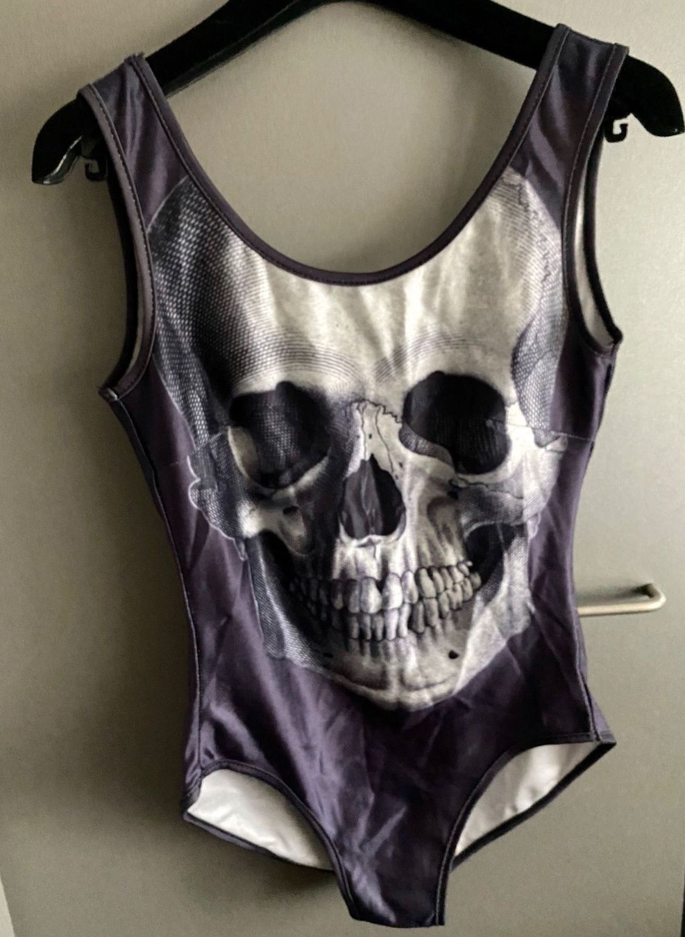 Costumi da bagno & Bikini: Skull Totenkopf Print Badeanzug Swimsuit – Nuovo (secondo la descrizione) da Zürich venduto da NNK28 2