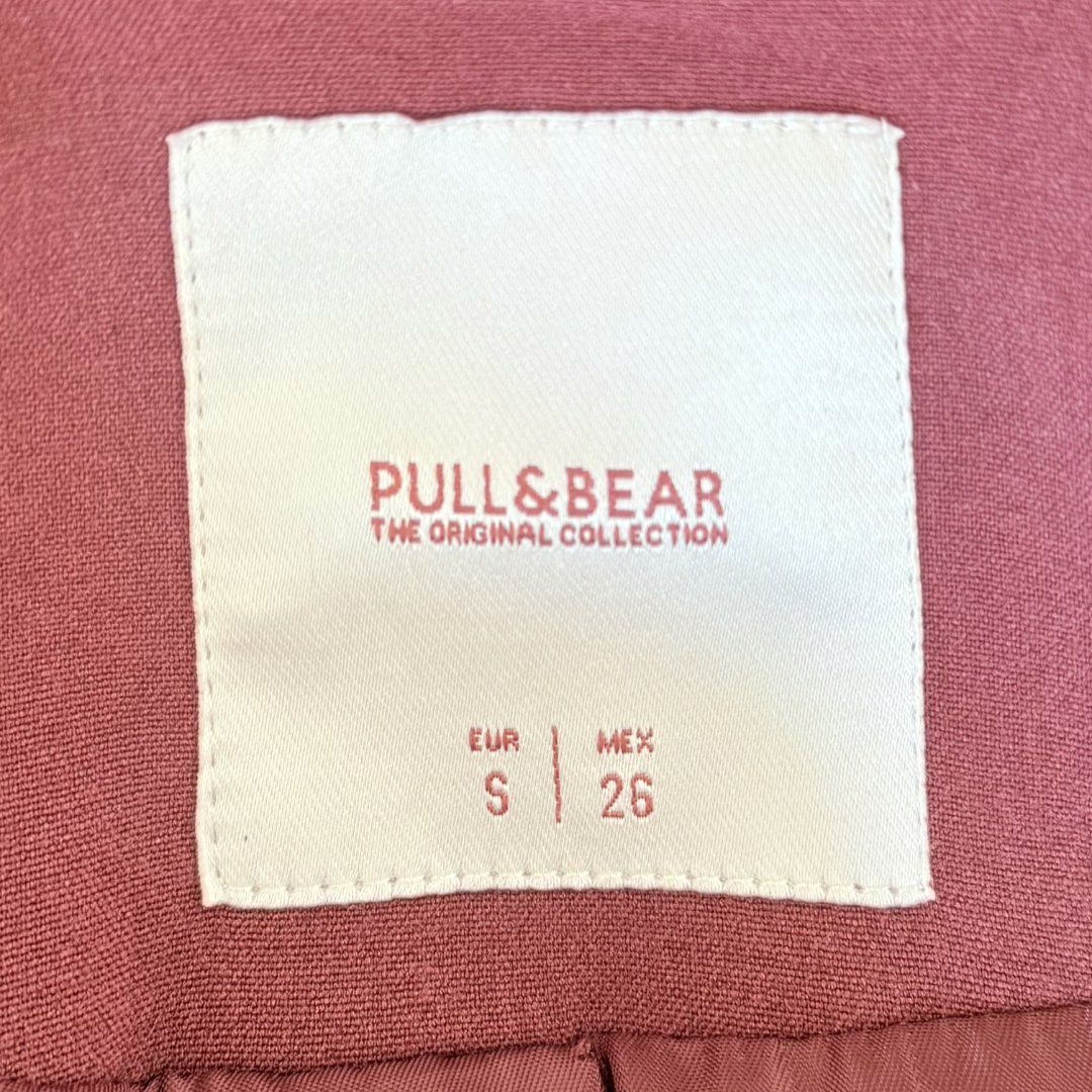 Pull&Bear Giacche: PULL&BEAR Veste Blazer Rouge - Taille S – Usato da Vevey venduto da secondlifevevey 2