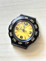 Swatch Scuba Uhr gelb Herren gebraucht 