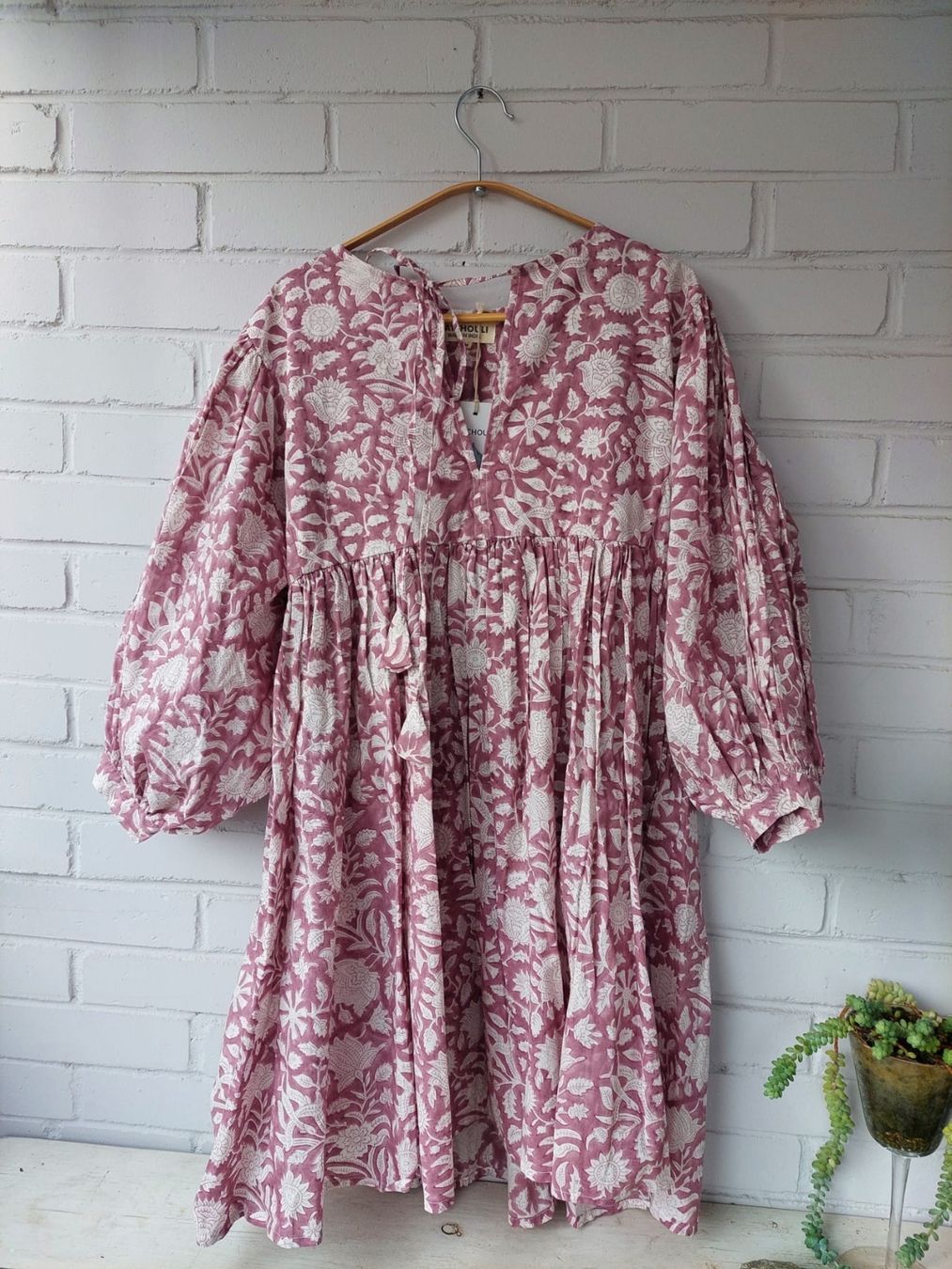 Vestiti: Mini dress hand block print size  L/xL – Nuovo e nell'imballaggio originale da Chiasso venduto da Pat_chuli
