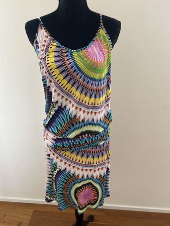 Farbiges Strandkleid von Beachtime Gr. 38