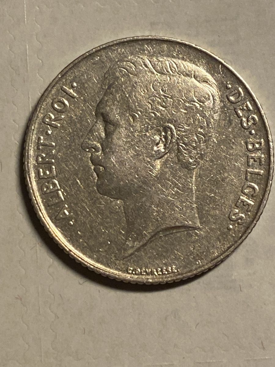 Tutti le monete: Belgique, 1 franc 1912 argent – Usato da Corsier-sur-Vevey venduto da Ginoarturo