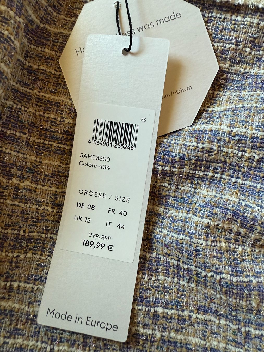 Vestiti: SWING Tweed Kleid, Gr. 38 – Nuovo e nell'imballaggio originale da Eichberg venduto da Lolapop18 4