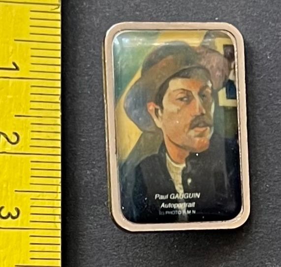 Placchette & Badge: Paul GAUGUIN Autoportrait, Pin – Usato da Ostermundigen venduto da DaxKarten-75