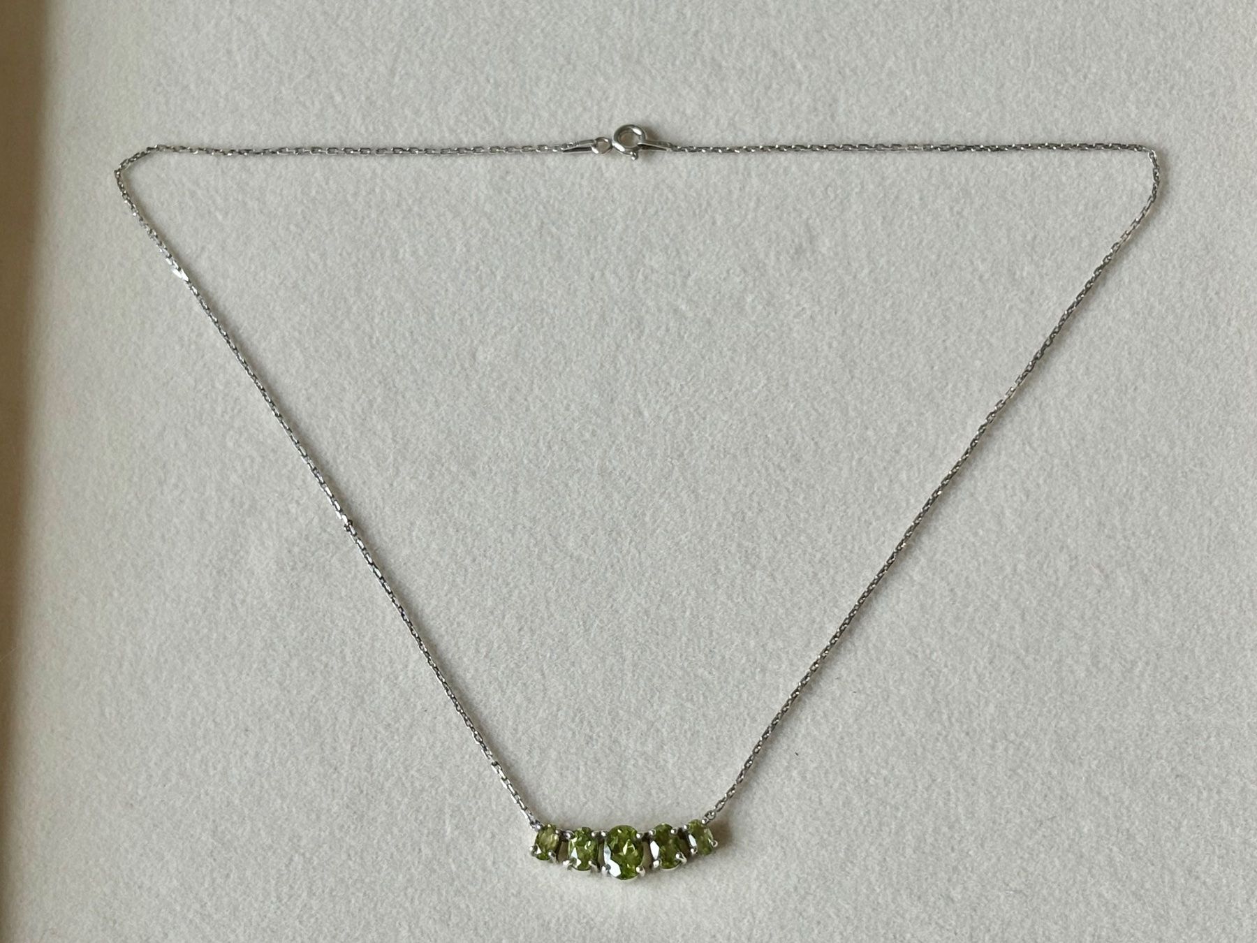 Pendentifs: Peridot Ketten-Anhänger, Silber 925 – Neuf (Voir description) à Brugg AG par lau_9rvy 4