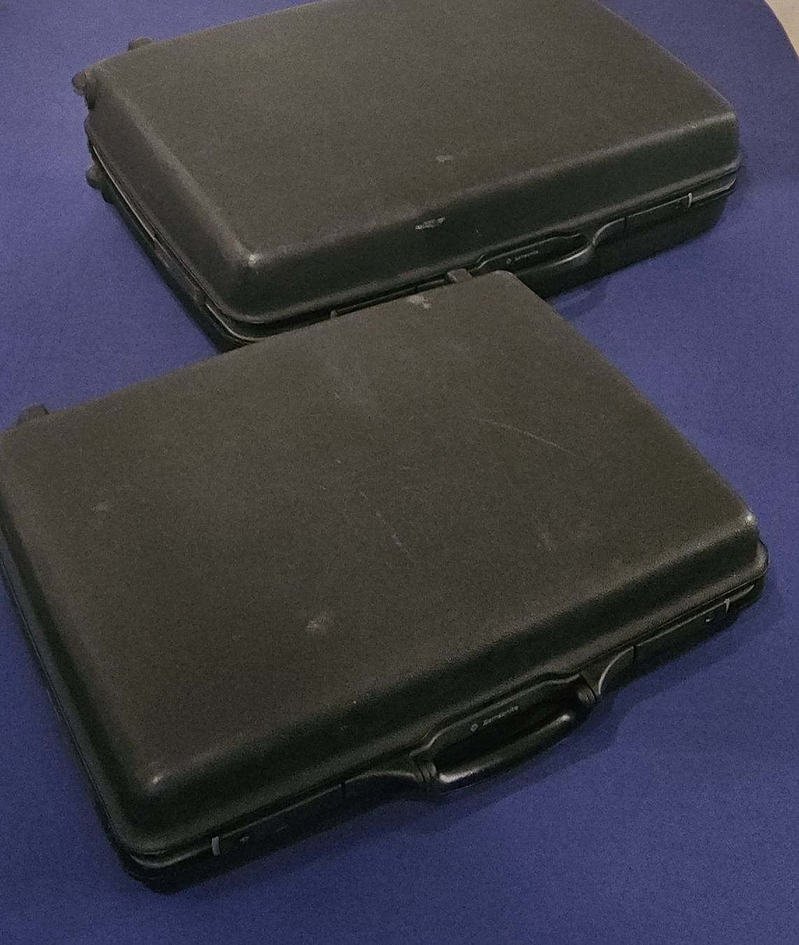 Samsonite Valigie: Vintage Samsonite Koffer Set, Hartschale, Schwarz – Usato da Horgen venduto da kirchi72 3