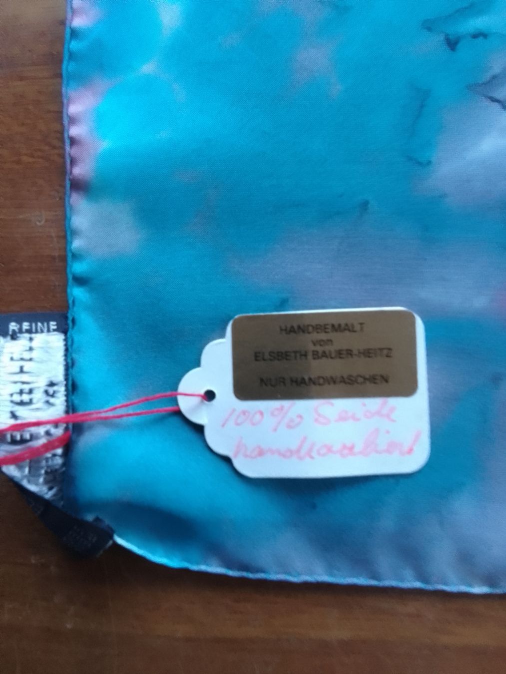 Foulards, Tücher & Schals: Foulard Seide Handbemalt Nr.12 – Neu und originalverpackt aus Ebmatingen von swiss.canadian 1