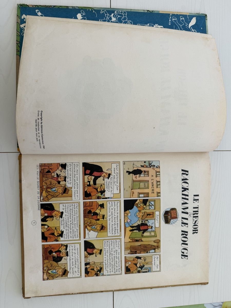 Fumetti: TINTIN : Le Trésor de Rackham le Rouge  – Usato da Savigny venduto da Matgab94 5