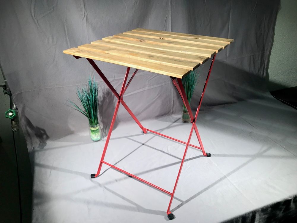 IKEA Bistrotisch + 2 Stühle rot (Set) Kaufen auf Ricardo