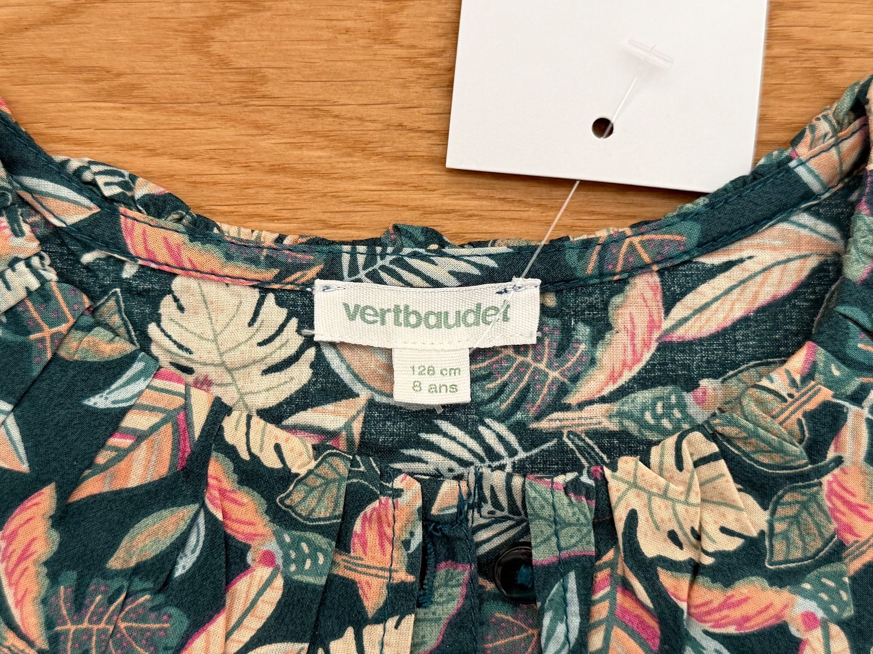 Camicette, T-shirt & Top: Neue Vertbaudet Bluse, Grösse 128 – Nuovo (secondo la descrizione) da Hünibach venduto da rotestandem01 2