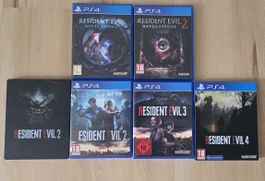 Resident Evil PS4 Sammlung – 6er Paket inkl. Steelbook