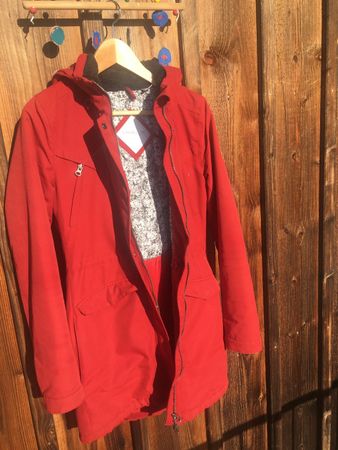 O'Neill Damenwinterjacke Gr S  rot
