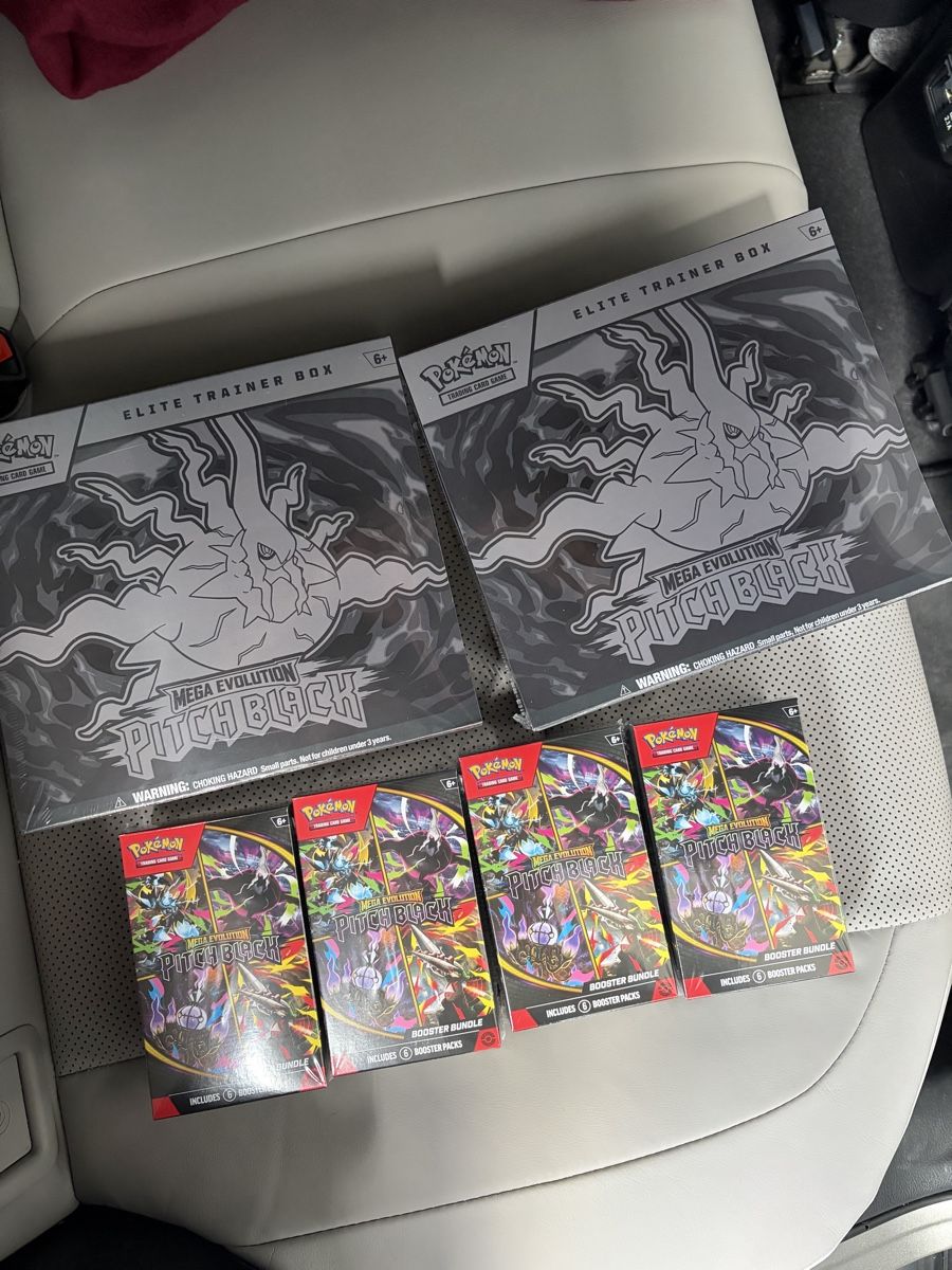 Pokémon Sammelbilder & Trading cards: Pokémon Elite Trainer Box & Bundle Pitch Black Sammlung – Gebraucht aus Galgenen von Miachelle 1