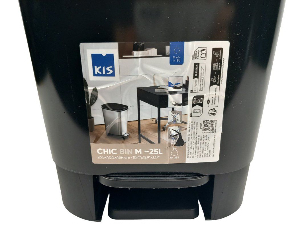 Cestini per rifiuti: KIS Schwarzer Pedaleimer (25L) – Nuovo (secondo la descrizione) da Hünenberg venduto da Restwert_Zug 5