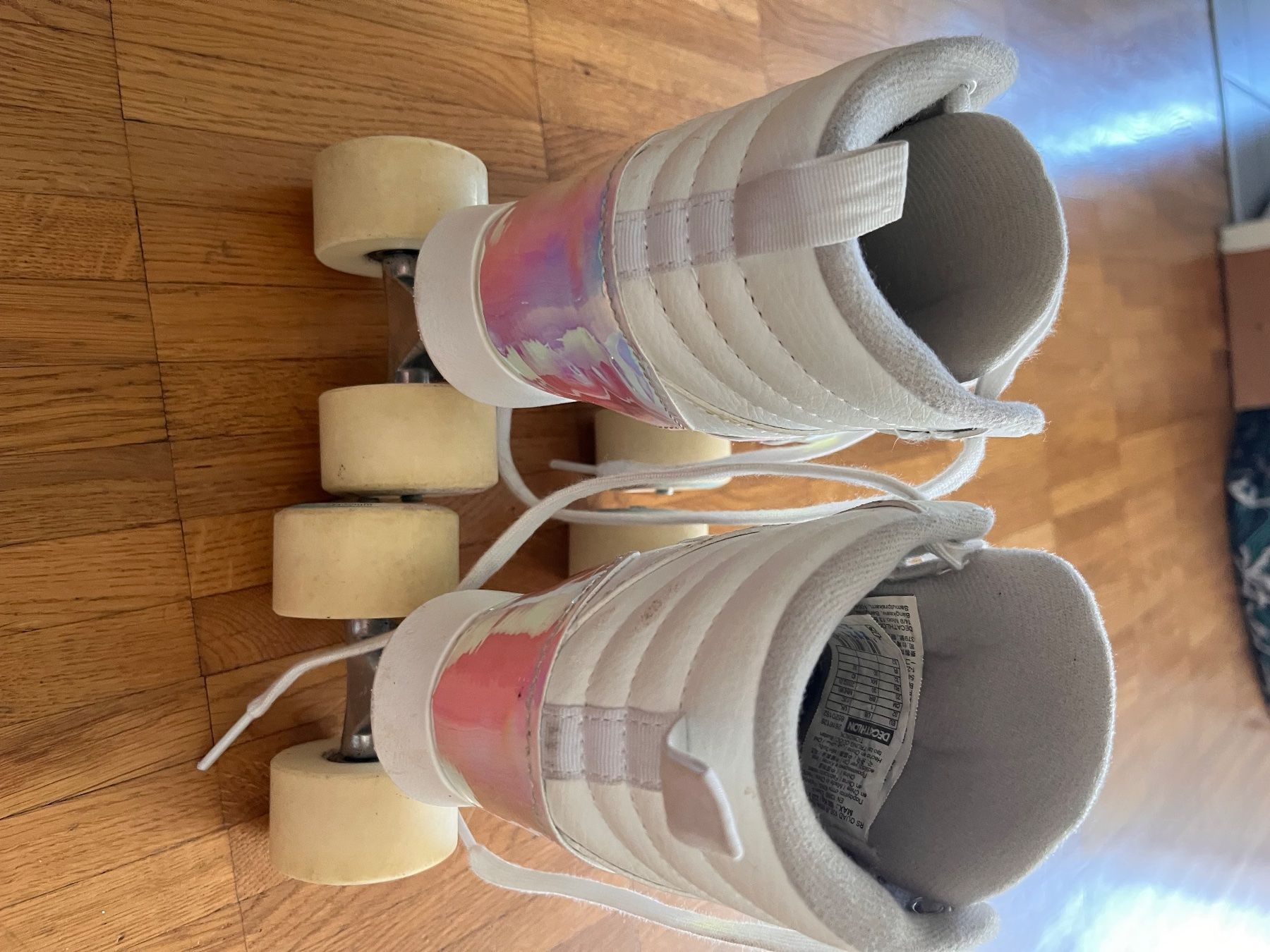 Decathlon Pattini in linea & Pattini a rotelle: Patins à roulettes Oxelo T. 23 – Usato da Rolle venduto da Tico13 2