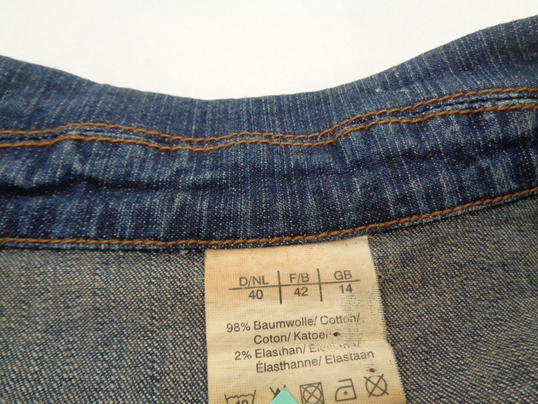 Jacken: Jeans Jacke - Wood Peker Stretch Gr.40 – Gebraucht aus Chur von omonia 1