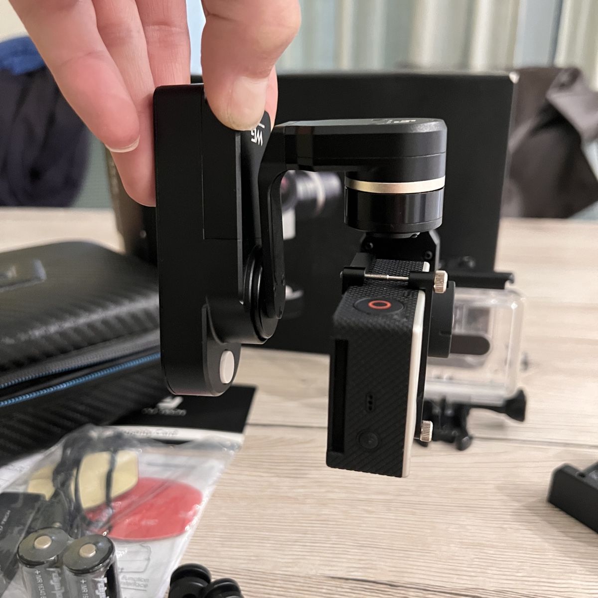 Gopro Action Cam: GoPro HERO3 Silver Edition mit Feiyu Tech Gimbal – Usato da Unterkulm venduto da Sita013 5
