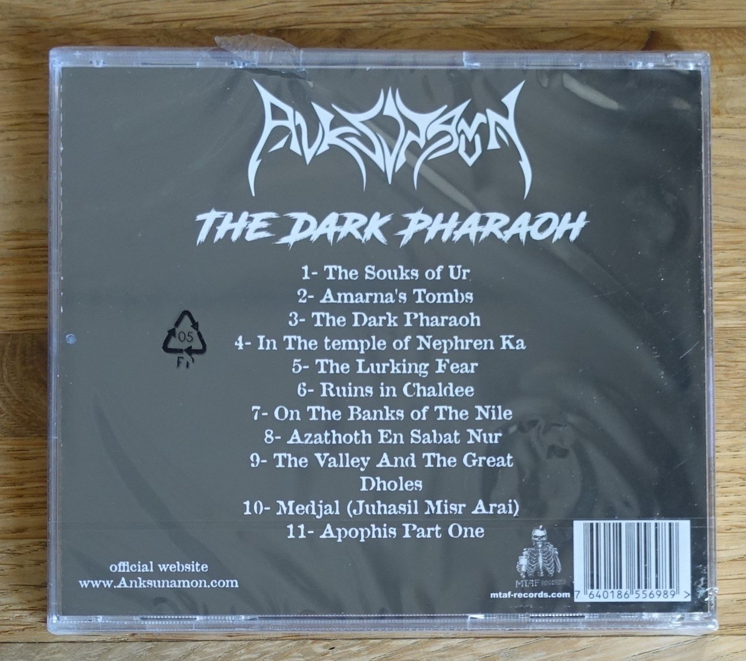 CD: Anksunamon – The Dark Pharaoh - D20 – Nuovo e nell'imballaggio originale da Sessa venduto da discoverymedia 1